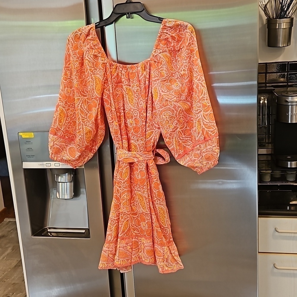 ๐CLEOBELLA๐ Grace Mini Dress ~ Blossom Abstract Floral Print XS NWOT - Picture 12 of 16